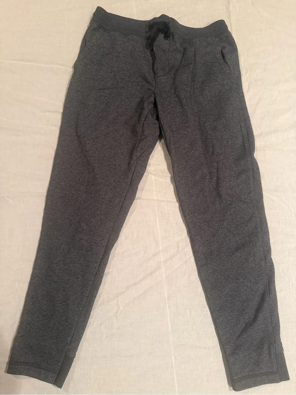 Lot of 2 Banana Republic Men's Joggers, Size Medium, Dark Gray & Navy Blue